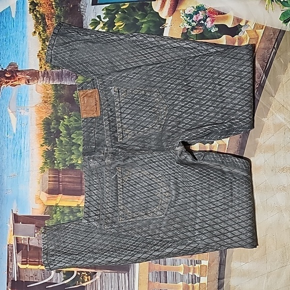 True Religion Gray Skinny Jeans Halle Size 27 - Picture 6 of 7